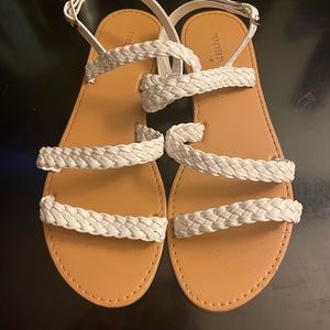 Braided sandals